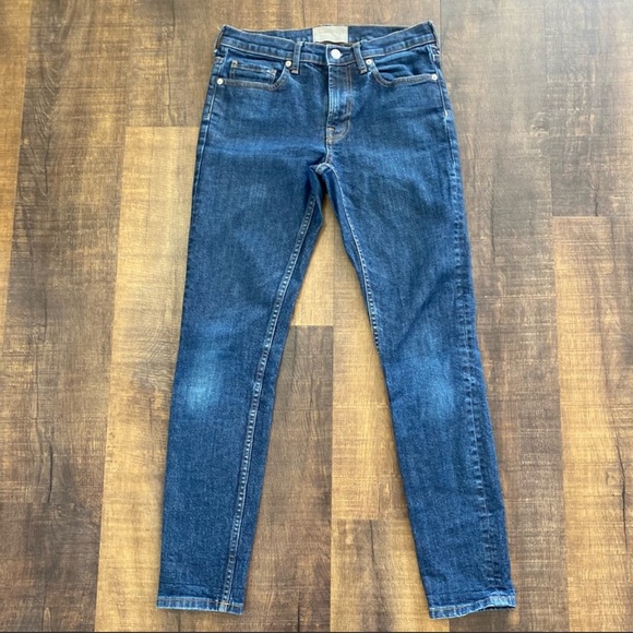 Everlane Jeans Everlane Midrise Skinny Jeans 26 Tall Poshmark